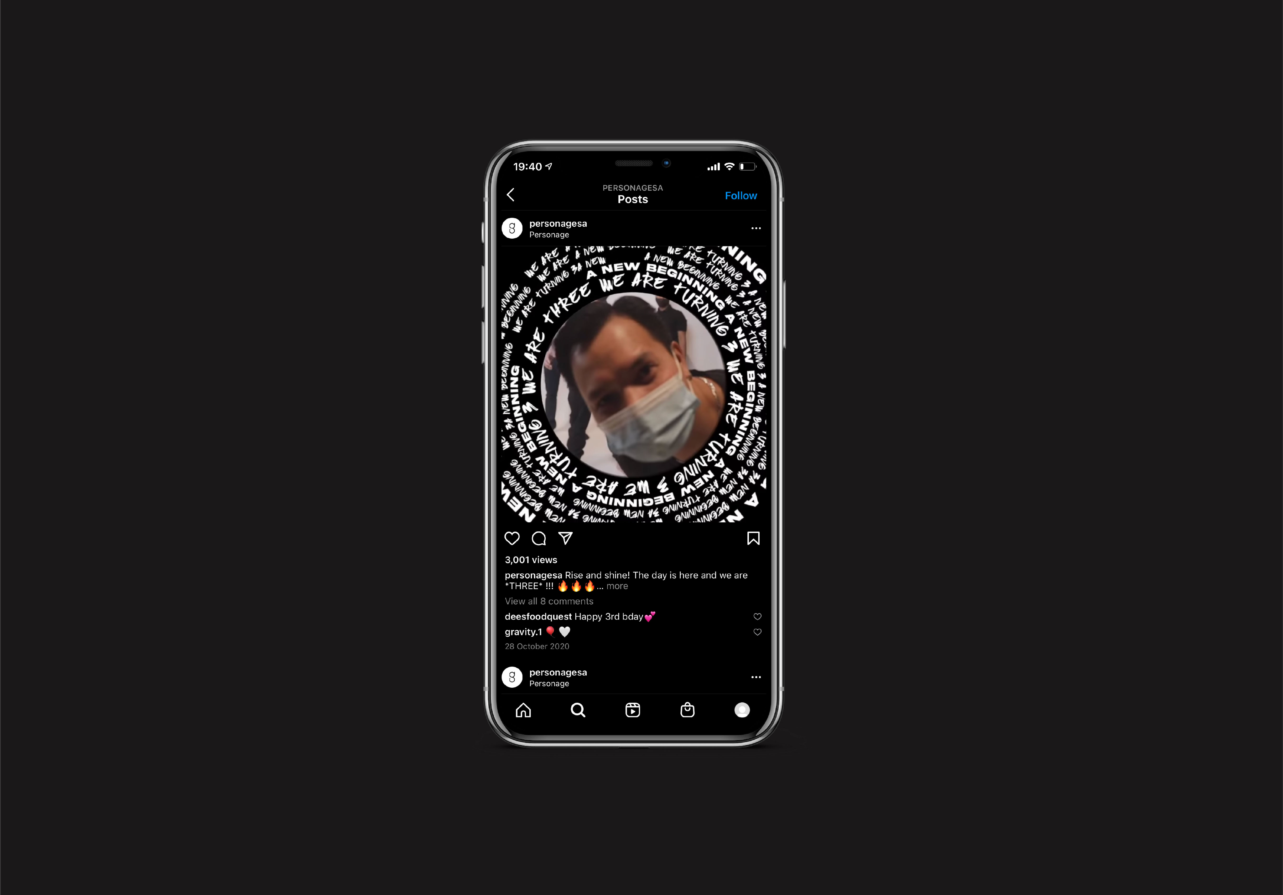 Anders brand wordmark in white placed on top of an image of a modern interior design.